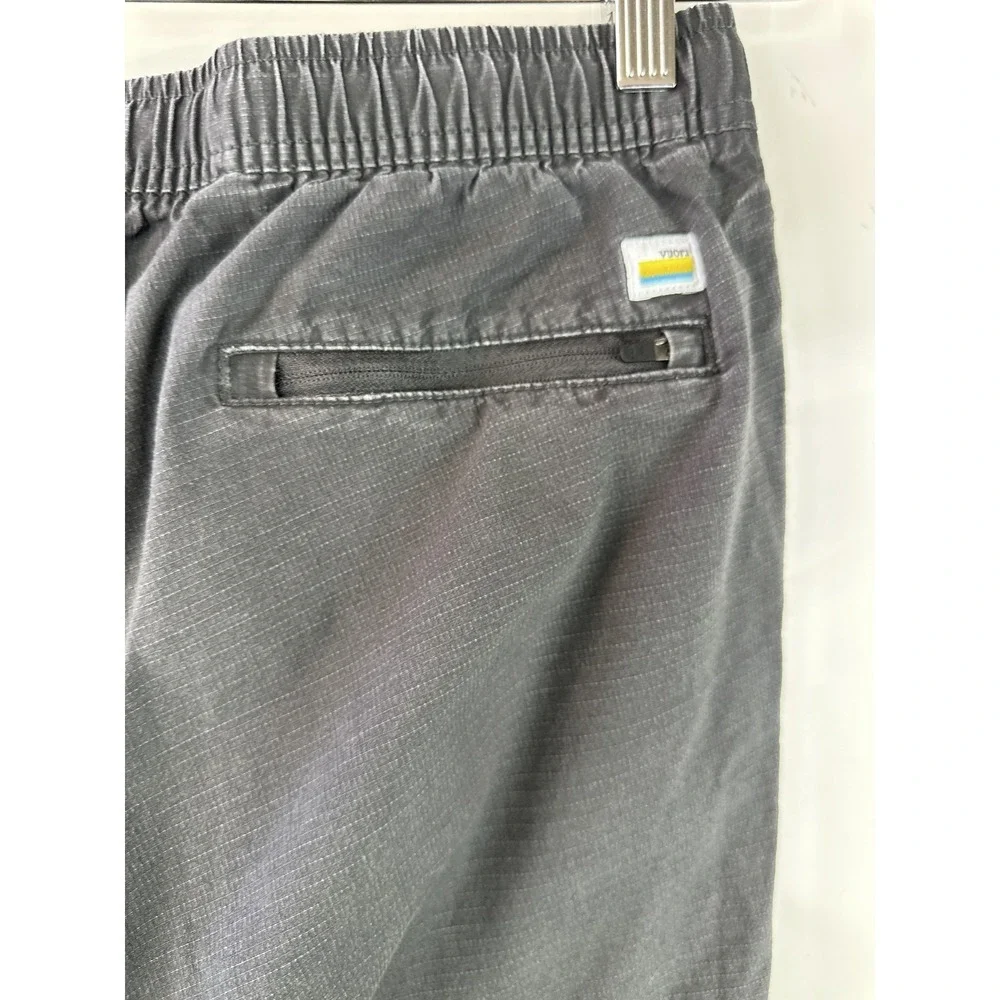 Vuori Ripstop Climber Pants Mens Medium Charcoal Grey Stretch Outdoor Trousers - Picture 10 of 13